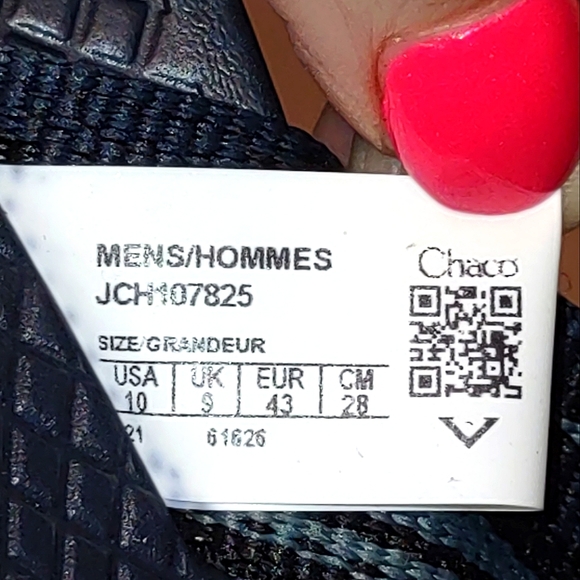 Chaco Men's Classic Flip flop Notch Navy - Picture 5 of 13